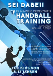 Handball Flyer